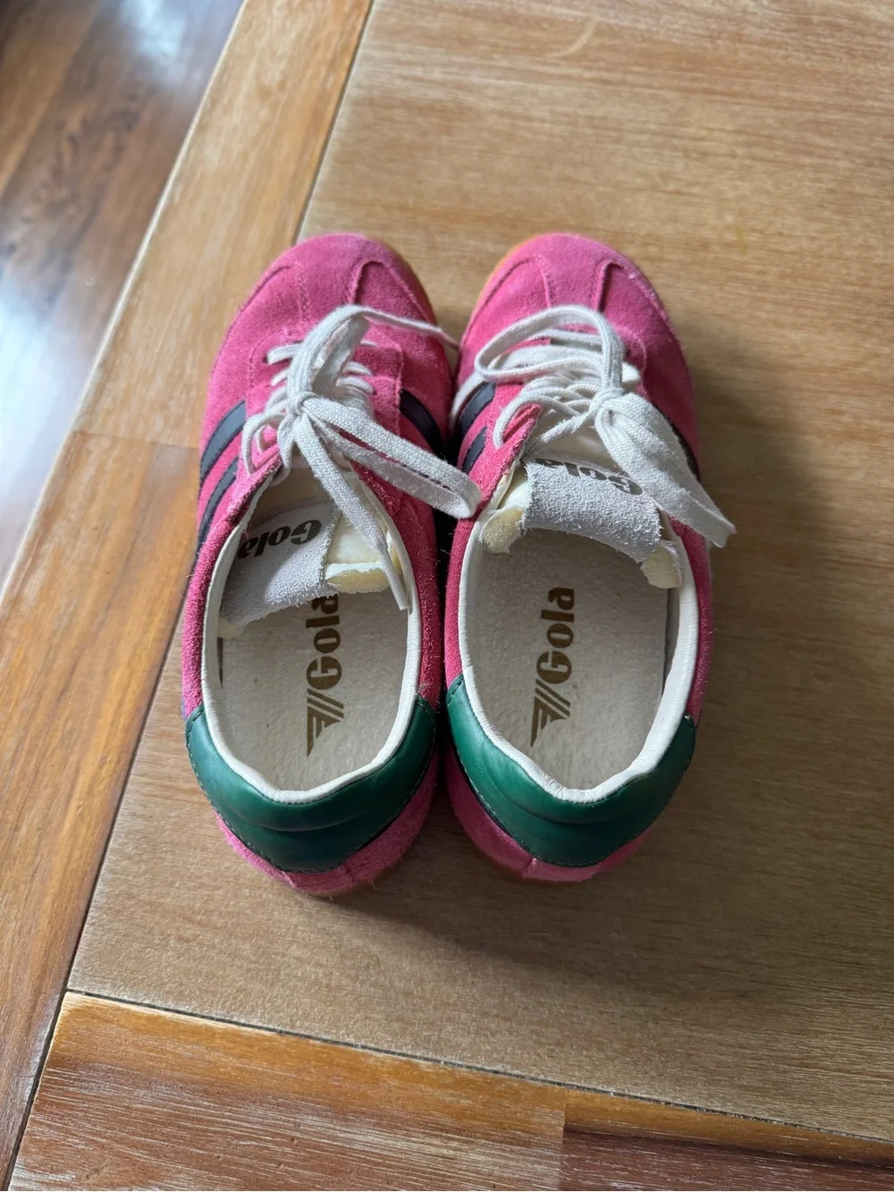 Gola Sneakers Pink Suede